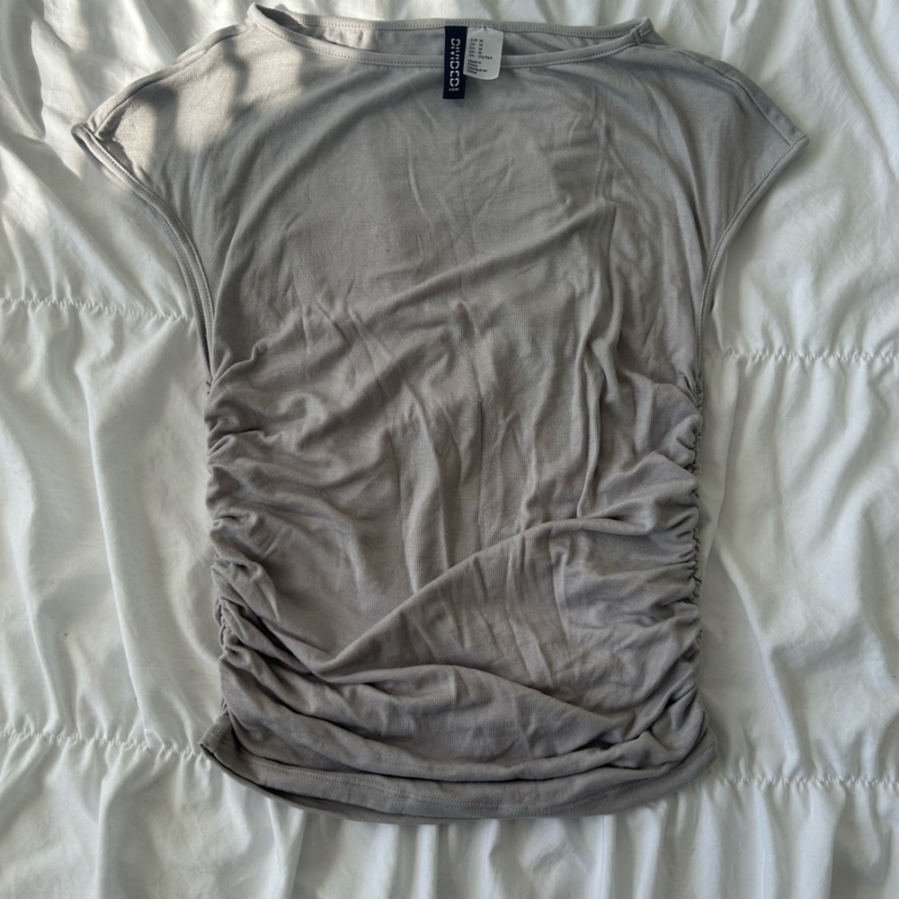 H&M Light Gray Tube Top